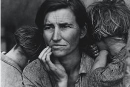 Steve Aves looks at the story behind Dorothea Lange's iconic image 'Migrant Mother'.