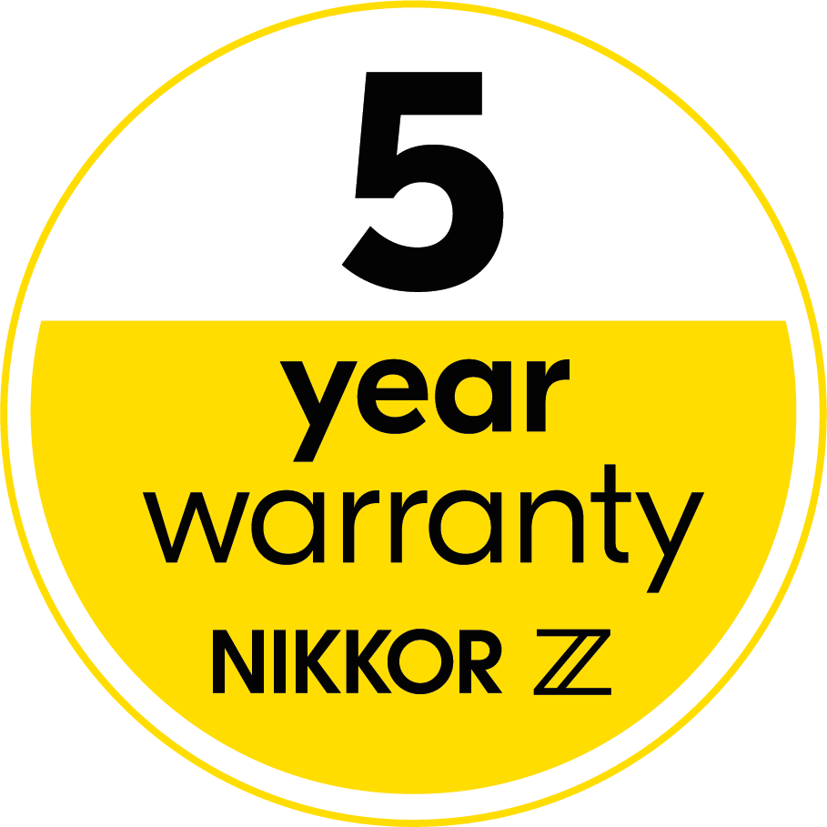 5 year extended warranty on New NIKKOR Z lenses
